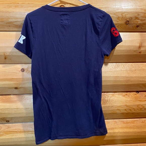 Navy Blue PINK brand Twins shirt. Size large - Picture 2 of 5